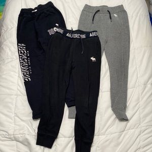 3 Pairs Abercrombie Kids Joggers